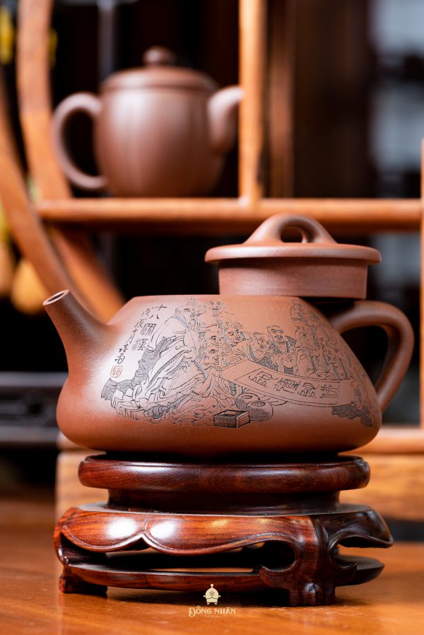 Ấm Tử Sa Thạch Biều